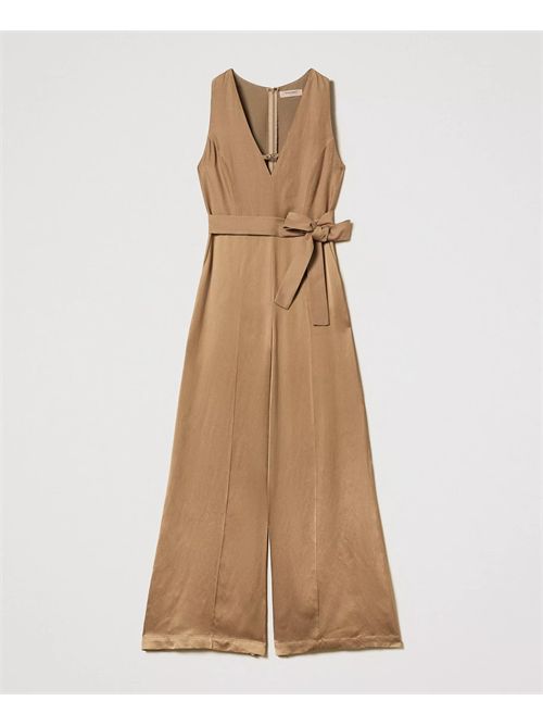 Tuta lunga in envers satin TWINSET | TT2272/12438